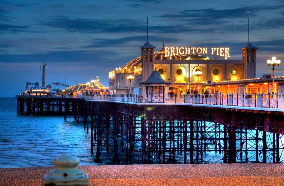 Brighton Pier, Brighton, East Sussex, England, United Kingdom